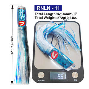 Leurre <span class=keywords><strong>de</strong></span> Traîne Hauturière pour <span class=keywords><strong>Grande</strong></span> Pêche en Mer Salée avec Corps Jupé - Product Image 4