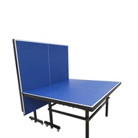 Table de ping-pong pliable d'intérieur Table de ping-pong d'intérieur HDF professionnelle