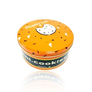 Bán buôn thực phẩm an toàn tùy chỉnh sang trọng rỗng vòng kim loại bánh tin có thể đóng gói <span class=keywords><strong>Cookie</strong></span> hộp thiếc với nắp đậy kín - Product Image 3