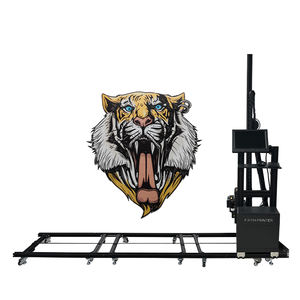 Fede automatica Uv inchiostro 3d stampante da parete parete macchina murale murale macchina a getto d'inchiostro verticale per la verniciatura su pareti di carta - Product Image 3