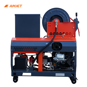 AMJET TES3020 – Machine de nettoyage de canalisations à <span class=keywords><strong>prix</strong></span> d'usine, déboucheur de canalisations 300 bars, nettoyeur haute pression à essence 20 lpm - Product Image 3