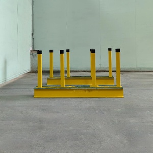 Présentoir industriel à grille à usage moyen en acier réglable 1 couche détachable dalle de pierre marbre protection contre la corrosion empilage - Product Image 6