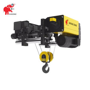 Offre Spéciale 2T 3T 3.2T 5T 6T <span class=keywords><strong>10T</strong></span> 6M 9M 12M 18M palan électrique européen voyageant palan à câble électrique pour levage de grue - Product Image 1