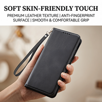 Étui de téléphone portefeuille en PU à fermeture magnétique, support pliable pour OnePlus Ace2 Ace3v Ace5 Pro Ace6 12R 11R 13R