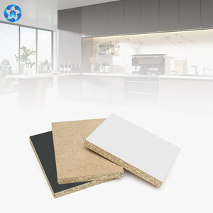 Dây chuyền sản xuất ván dăm E0 công suất lớn được xếp hạng chống cháy đã hoàn thành các ứng dụng nội thất xây dựng trong nhà làm bằng vật liệu gỗ - Product Image 1