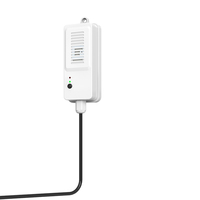 Moniteur de qualité de l'air pour maison intelligente Capteur de température et d'humidité du CO2 Compteur de CO2 mural RS485 Modbus LoRaWAN, données LoRa mises à jour