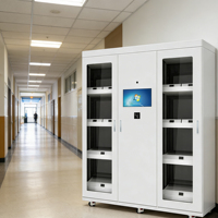Gabinete Inteligente Ignífugo para Gestión de Herramientas Comerciales con Sistema de Almacenamiento Inteligente UHF RFID Electrónico
