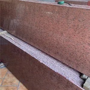 American Red Cheap Granite Slab for House Wall Cladding Tiles,Camelia Pink Granite for Wholesale