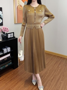 2025 Miyaki elegante abito <span class=keywords><strong>da</strong></span> festa <span class=keywords><strong>da</strong></span> donna a manica lunga con bottone girocollo tinta unita <span class=keywords><strong>abbigliamento</strong></span> <span class=keywords><strong>da</strong></span> <span class=keywords><strong>sera</strong></span> <span class=keywords><strong>Casual</strong></span> e abito <span class=keywords><strong>Casual</strong></span> - Product Image 5