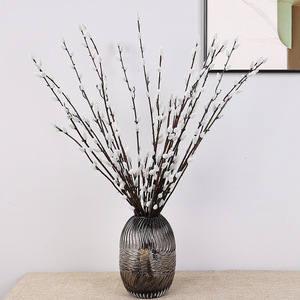Nuevas <span class=keywords><strong>Ramas</strong></span> Artificiales <span class=keywords><strong>de</strong></span> <span class=keywords><strong>Salix</strong></span> Argyracea Blancas JingRui <span class=keywords><strong>de</strong></span> 70 cm, Arreglo Floral para Interiores, Decoración para el Día del Padre y Graduaciones - Product Image 1