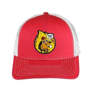 Gorra de béisbol bordada personalizada de alta calidad, sombrero de malla con ala curvada, sombrero de camionero de 6 paneles, gorra para ocio diario - Product Image 3