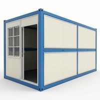 Maison conteneur modulaire préfabriquée à assemblage rapide, pliable, avec panneaux sandwich détachables, moderne et respirante, pour petit espace de vie - Vente en gros