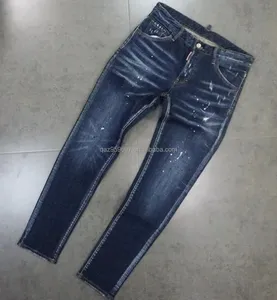 Nuovi Arrivi 2025 Jeans Strappati di Tendenza Primavera Estate Abbigliamento di Design Streetwear di Alta Qualità Jeans da Uomo in Denim - Product Image 4