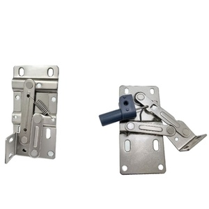 Bisagra de 45 grados con resorte de hierro para muebles, ideal para cocina, baño, hotel, apartamento, con función oculta - Product Image 2