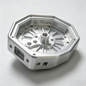 Drawing Custom CNC Milling Turning Aluminum Alloy <b>Enclosure</b> Various Structure Silver Black Anodized Heat Sink Machined Aluminum - Product Image 4