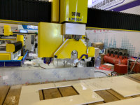Máquina de Corte CNC de 5 Ejes de Alta Calidad para Piedra, Cuarzo, Granito y Losa de Mármol