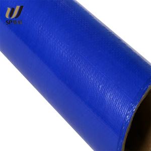 Rotolo di tela cerata professionale <span class=keywords><strong>su</strong></span> <span class=keywords><strong>misura</strong></span> per fabbrica impermeabile rivestito in plastica blu tessuto per la realizzazione di borse per l'imballaggio - Product Image 4