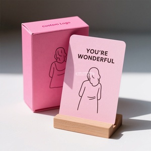 Citations positives quotidiennes imprimées sur mesure Cartes <span class=keywords><strong>d</strong></span>'affirmation Love Yourself personnalisées pour femmes - Product Image 3