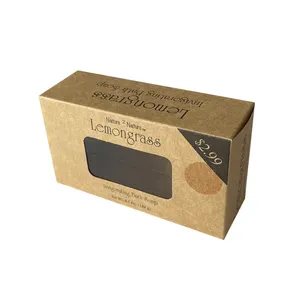 环保bossetic盒个性化牛皮纸包装盒香皂蜡烛包装盒定制新款热卖奢侈品