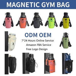 Biểu Tượng Tùy Chỉnh Không Thấm Nước Xách Tay Camo Từ Phòng Tập Thể Dục Túi Thể Thao Tập Thể Dục Du Lịch Mạnh Mẽ Nam Châm Chai Nước Chủ Tàu Sân Bay Cho Phòng Tập Thể Dục - Product Image 4