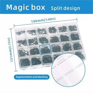 Sanya 324pc E And <b>C</b> Type <b>Clamp</b> Set Metric Retaining Rings For General Industry - Product Image 1