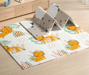 Tappeto Gioco Pieghevole <span class=keywords><strong>per</strong></span> Bambini 200x180cm, Stile Sportivo con Puzzle in XPE, Spessore 2cm, Tappetino <span class=keywords><strong>per</strong></span> <span class=keywords><strong>Giochi</strong></span> e Arrampicata - Product Image 3
