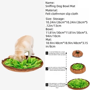 Accesorios para Mascotas, Juguete Interactivo para Perros, Tapete Olfativo de Fieltro para Entrenamiento Olfativo y Alimentación Lenta - Product Image 3