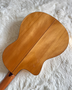 <span class=keywords><strong>Guitarra</strong></span> Clásica Española de Flamenco Geake K-300C de Alta Calidad, Tamaño 4/4, Acabado Brillante, Abeto Macizo, Mástil de Palisandro y Caoba, Agagis - Product Image 4