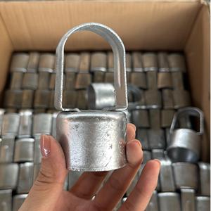 Chất Lượng Cao Vườn Hàng Rào <span class=keywords><strong>Net</strong></span> Cột Vuông Kẹp Khung Sắt Hàng Rào Dây Lưới Tấm Phụ Kiện - Product Image 2