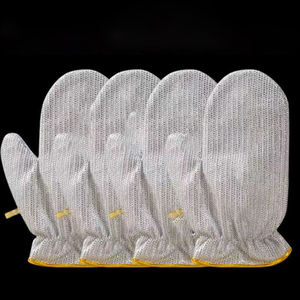 Gants de nettoyage en fil métallique pour cuisine, pour casseroles et poêles, chiffons à vaisselle, gants de nettoyage ménager en fil métallique anti-rayures - Product Image 1