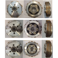 Fabricants d'embrayages pour motos HF - Assemblage central d'embrayage 5 colonnes 6 disques pour CG 125, CG 150, CG 200 (125CC, 150CC, 200CC)