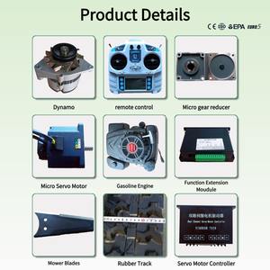 <span class=keywords><strong>Tondeuse</strong></span> à gazon Vigorun de qualité professionnelle, construction certifiée CE EPA, souffleuse à neige pour une tonte en pente sûre et efficace - Product Image 3