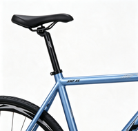 Vélo de montagne en alliage d'aluminium - Vélo de course à guidon haut pour adultes et étudiants, vélo de banlieue pour la pratique du VTT