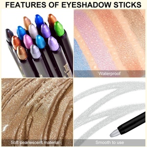 Crayon de maquillage en gros, stylo à paupières, imperméable, brillant, stylo de retouche pour les <span class=keywords><strong>yeux</strong></span>, bâton de <span class=keywords><strong>fard</strong></span> à paupières naturel - Product Image 4