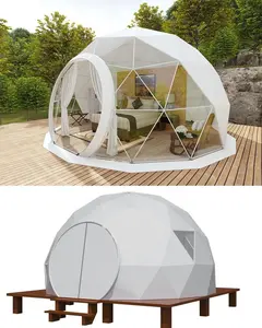 2021 nueva tienda de campaña al aire libre carpa de cúpula geodésica de tiendas de equipos de Remolques camping, remolques