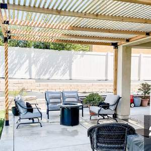 <span class=keywords><strong>Pergola</strong></span> Suportes Metal Aço Carpintaria <span class=keywords><strong>Pergola</strong></span> Kit Suporte de Montagem Superior-Tamanhos Modulares <span class=keywords><strong>Pergola</strong></span> Hardware para 2X4 Lumber,6 Pack - Product Image 5