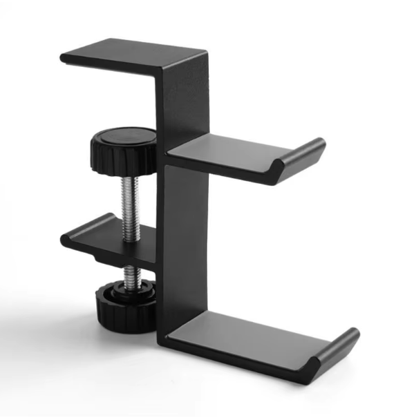 LKL Headphone Stand, Headphone Hanger Under the Desk, Aluminum Headset Hook for Gaming Headphone
