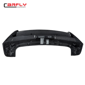 Aile de spoiler arrière de style <span class=keywords><strong>RS</strong></span> pour <span class=keywords><strong>Ford</strong></span> <span class=keywords><strong>Focus</strong></span> 2015-2017 Aile arrière en fibre de carbone - Product Image 2