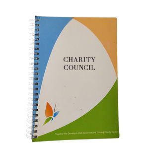 Nouveauté : Organiseur à spirale en PP relié rigide, utilisation au bureau, couverture en papier A5 A6, carnet à spirales - Product Image 1