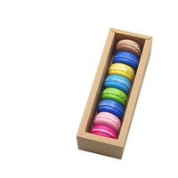 Boîte recyclable en gros boîte-cadeau de macaron de luxe avec usine de force personnalisée