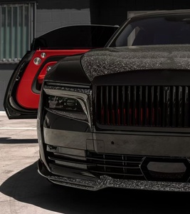 FOR <b>Rolls</b>-Royce Spectre 1016 Style Carbon Fiber Body <b>Kit</b> Front Lip Side Skirt Diffuser Spoiler Hood Upgrade Car Bumpers - Product Image 2