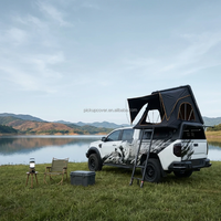 Tente de toit de voiture pour le camping en plein air, installation rapide, 3 personnes, tissu imperméable, léger, tente de toit de voiture imperméable