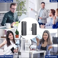Micrófono Lavalier Inalámbrico Mini K90 K91 K93 de 2.4GHz para Teléfono, Entrevistas en Vivo y Exteriores
