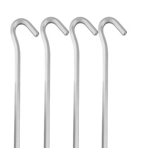 Piquets de sol hexagonaux en alliage d'aluminium pour tente, camping, utilisation en extérieur, piquets de fixation durables et résistants au vent - Product Image 5