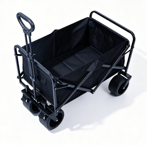 Foldable Basic Integrated <strong>Camping</strong> <strong>Trolley</strong> YXW-001 with Long Pullable Hand Grip and 7-Inch 600D Oxford Fabric Cargo Case - Product Image 4
