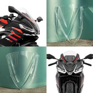 Pare-brise Double Bubble Aprilia RS 457, visière de scooter rétro, transparente, incassable, pour scooters modifiés, moto - Product Image 5