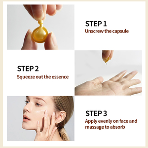 OEM ODM özel yüz Serum kapsül cilt rejenerasyon onarım yüz kapsül cilt beyazlatma C vitamini kapsül Serum cilt bakımı için - Product Image 5