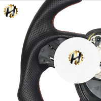 Volant en cuir pleine fleur HZ Luxury pour Dodge Charger Challenger Durango Grand Cherokee/Sxt/Gt/Rt/Srt/Hellcat 2015+ USA