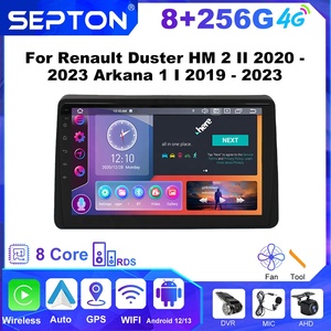 Reproductor de DVD para coche <span class=keywords><strong>Android</strong></span> para <span class=keywords><strong>Renault</strong></span> Duster HM 2 II 2020 - 2023 <span class=keywords><strong>Arkana</strong></span> 1 I 2019 - 2023 Audio estéreo navegación <span class=keywords><strong>Auto</strong></span> Electronics - Product Image 6