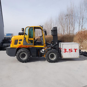 Proveedor Chino de Montacargas Todoterreno 4x4 4WD con Capacidades para Terrenos Difíciles, Cargador Todoterreno con Altura de Elevación de 3 m en Venta - Product Image 6